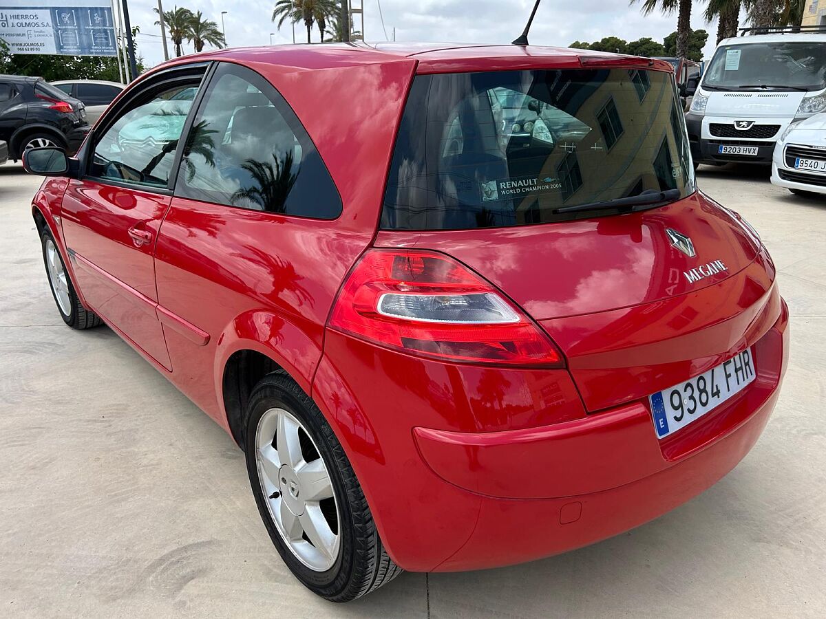 RENAULT MEGANE 1.4 AUTHENTIQUE SPANISH LHD IN SPAIN 75000 MILES SUPER 2006